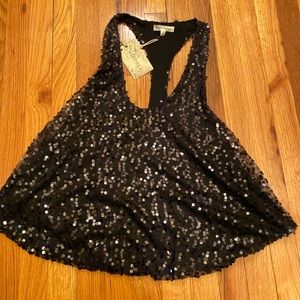 Sequin tank top!